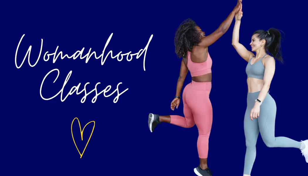 Women high fiving during an empowering fitness workout in Leicestershire